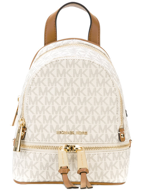 michael kors rhea zip mini backpack
