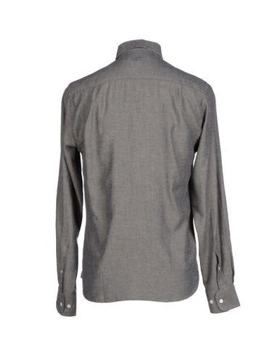 Shop Ymc You Must Create Solid Color Shirt In Grey