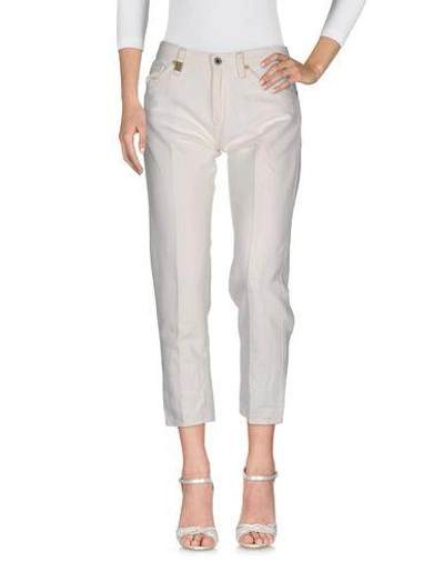Shop Ralph Lauren Denim Pants In White