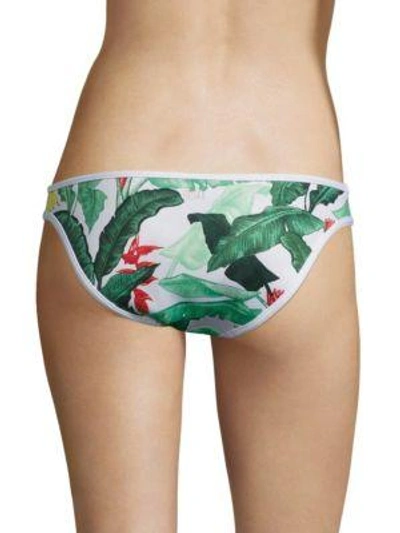 Shop Duskii Oasis And Ochre Regular Bikini Bottom In Palma Floral