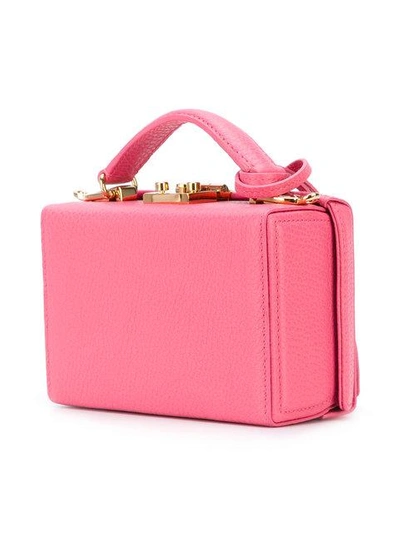 Shop Mark Cross Grace Box - Pink