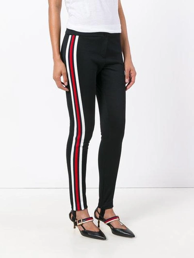 Shop Gucci Stripe Print Leggings