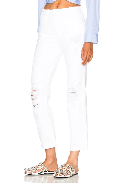 Shop Alexander Wang Cult Cropped Straight In White