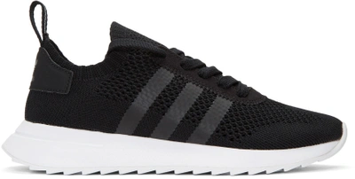 Adidas Originals Primeknit Flashback Sneakers In Black