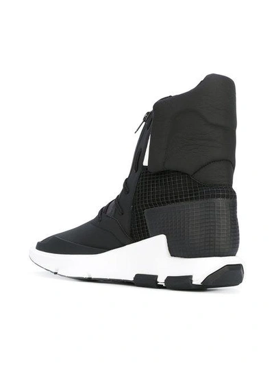 Y-3 Logo Print Hi-tops