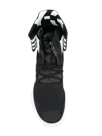 Y-3 Logo Print Hi-tops