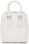 Alexander Mcqueen Small Heroine Leather Satchel Bag In Off White