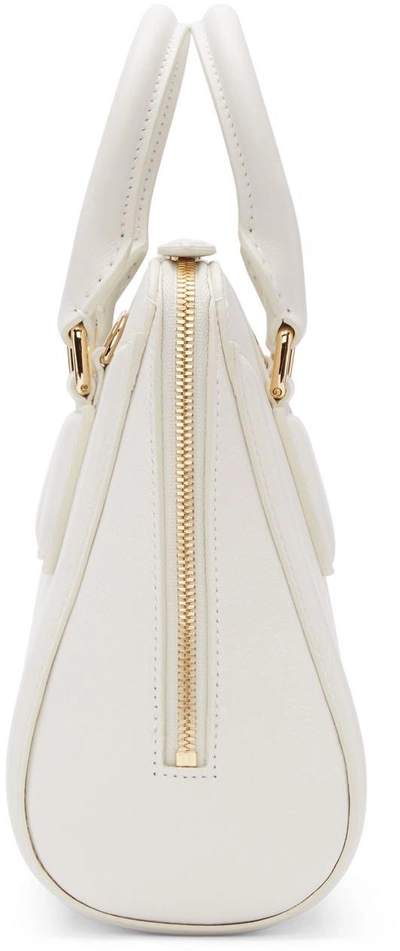 Shop Alexander Mcqueen White Small Heroine Bag