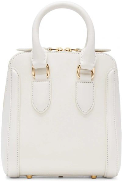 Shop Alexander Mcqueen White Small Heroine Bag