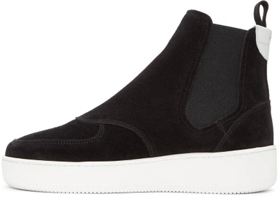 Shop A.w.a.k.e. Black Chelsea High-top Sneakers