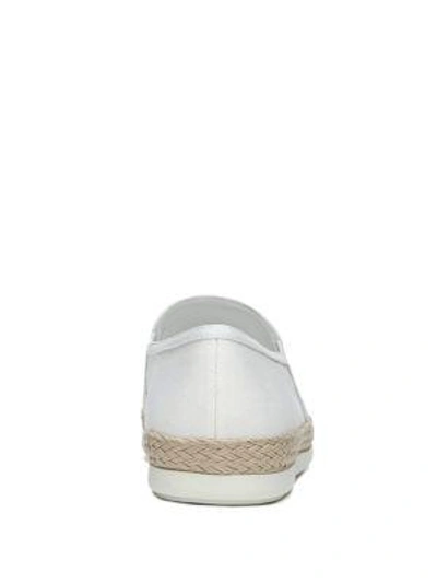 Shop Vince Acker Espadrille Slip-on Sneakers In Off White