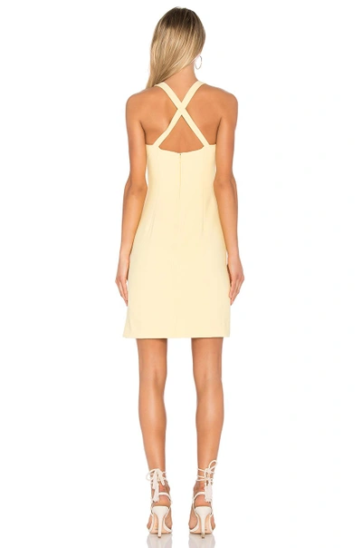 Shop Elizabeth And James Imogen Mini Dress In Yellow