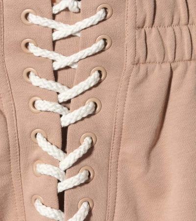Shop Fenty X Puma Cotton-blend Trackpants In Neutrals