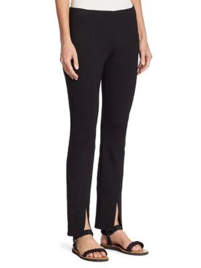 Shop The Row Thilde Slit Pants In Black