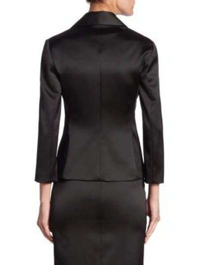 Shop The Row Noycan Button Front Jacket In Black