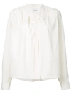LEMAIRE wrap-over shirt,DRYCLEANONLY