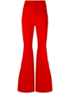 GIVENCHY GIVENCHY HIGH WAIST FLARED TROUSERS,17U571443112059164