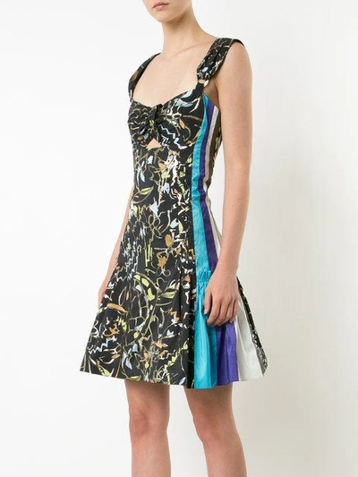 Shop Peter Pilotto - Abstract Print Dress