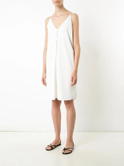 Shop Alexander Wang T Trapeze Dress In White