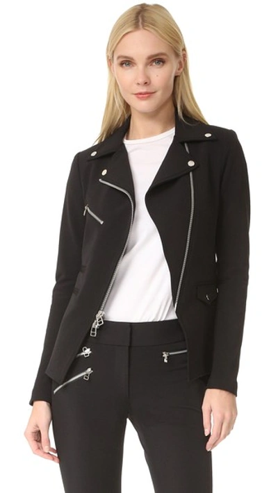 Veronica Beard Scuba Hadley Jacket In Black