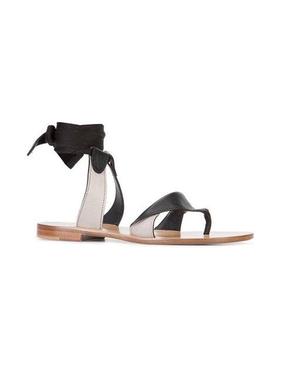 Shop Sarah Flint Grear Sandals - Black