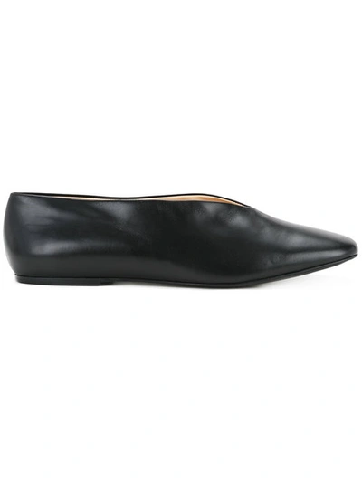 Lemaire Ballerina Shoes In Black