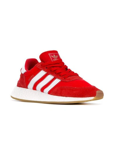 Shop Adidas Originals Iniki Runner "cred/cred" Sneakers In Red