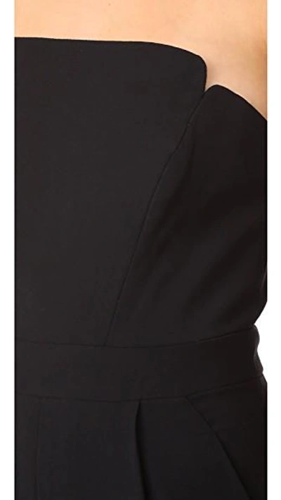 Shop Jill Jill Stuart Strapless Jumpsuit In Black