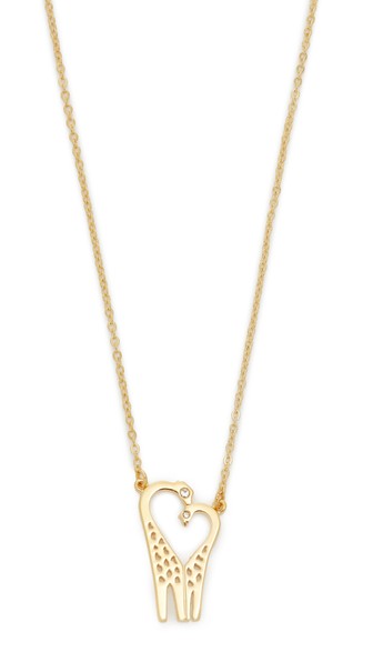 kate spade giraffe necklace