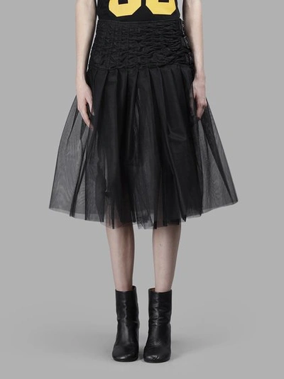 Junya Watanabe Women's Black Tulle Skirt