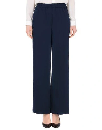 Wood Wood Casual Pants In Dark Blue