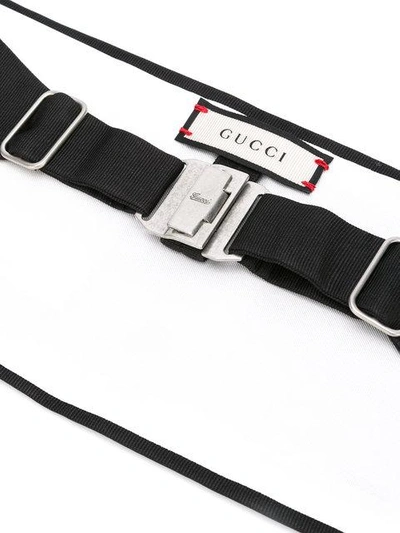 Shop Gucci Classic Cummerbund - Black