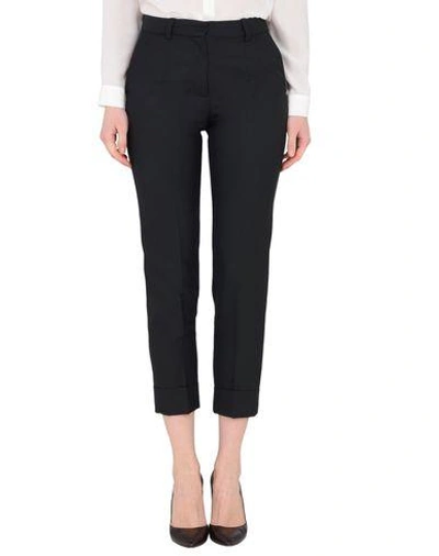 Wood Wood Casual Pants In Black