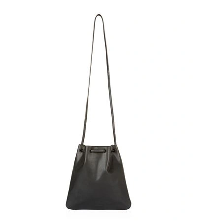 Sandro Jilou Leather Shoulder Bag