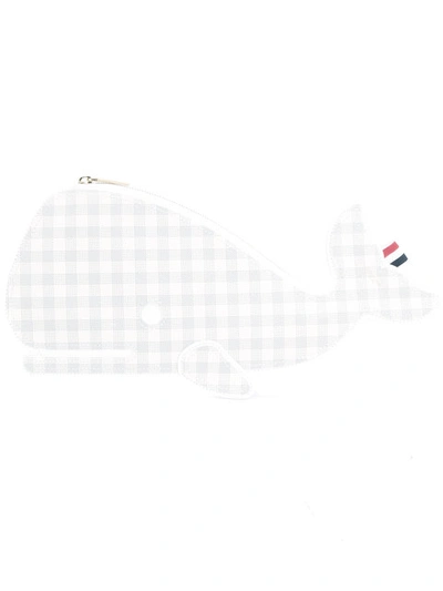 Thom Browne Checked Clutch