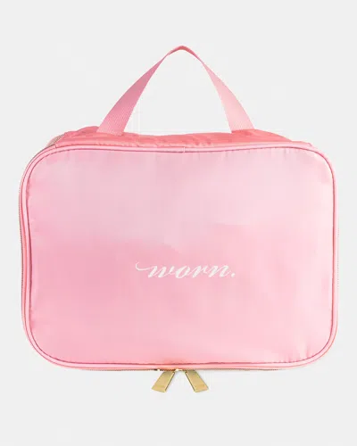 Kate Spade Wear Worn Pink Wash Bag | ModeSens