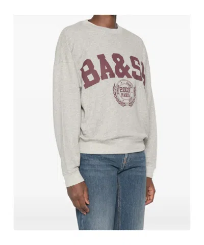 Bash Logo-print Sweatshirt In Gray