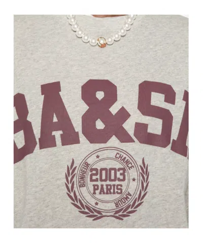 Bash Logo-print Sweatshirt In Gray