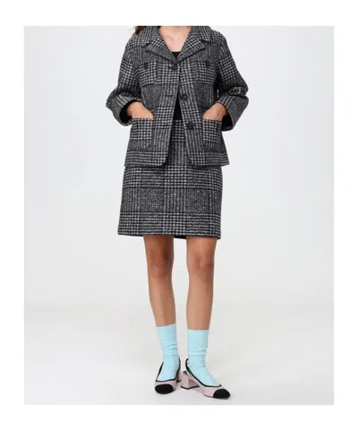 N°21 Checked Jacket In Multi