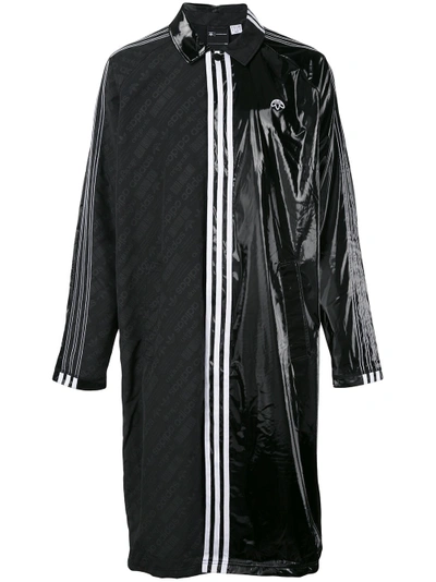 Shop Adidas Originals Patch Long Coat