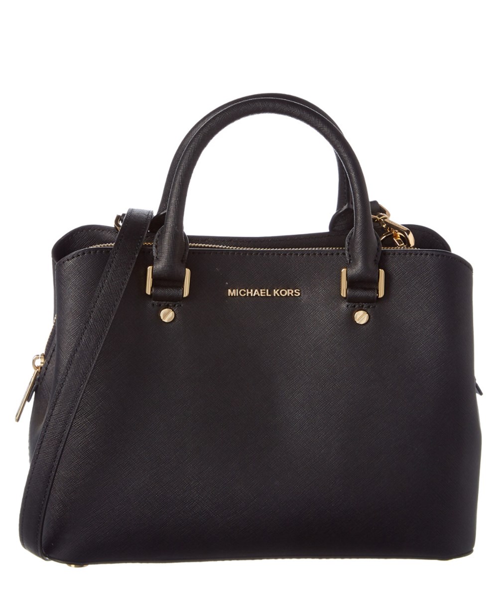 michael michael kors savannah saffiano leather satchel