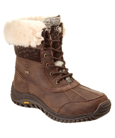 Ugg Adirondack Ii Waterproof Leather Boot In Brown