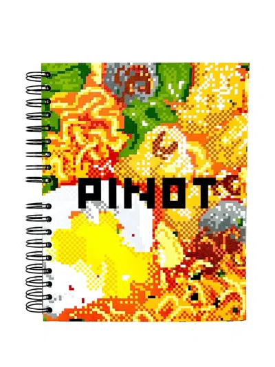 Idea Printed Post-it Insert Bound Book In Multi