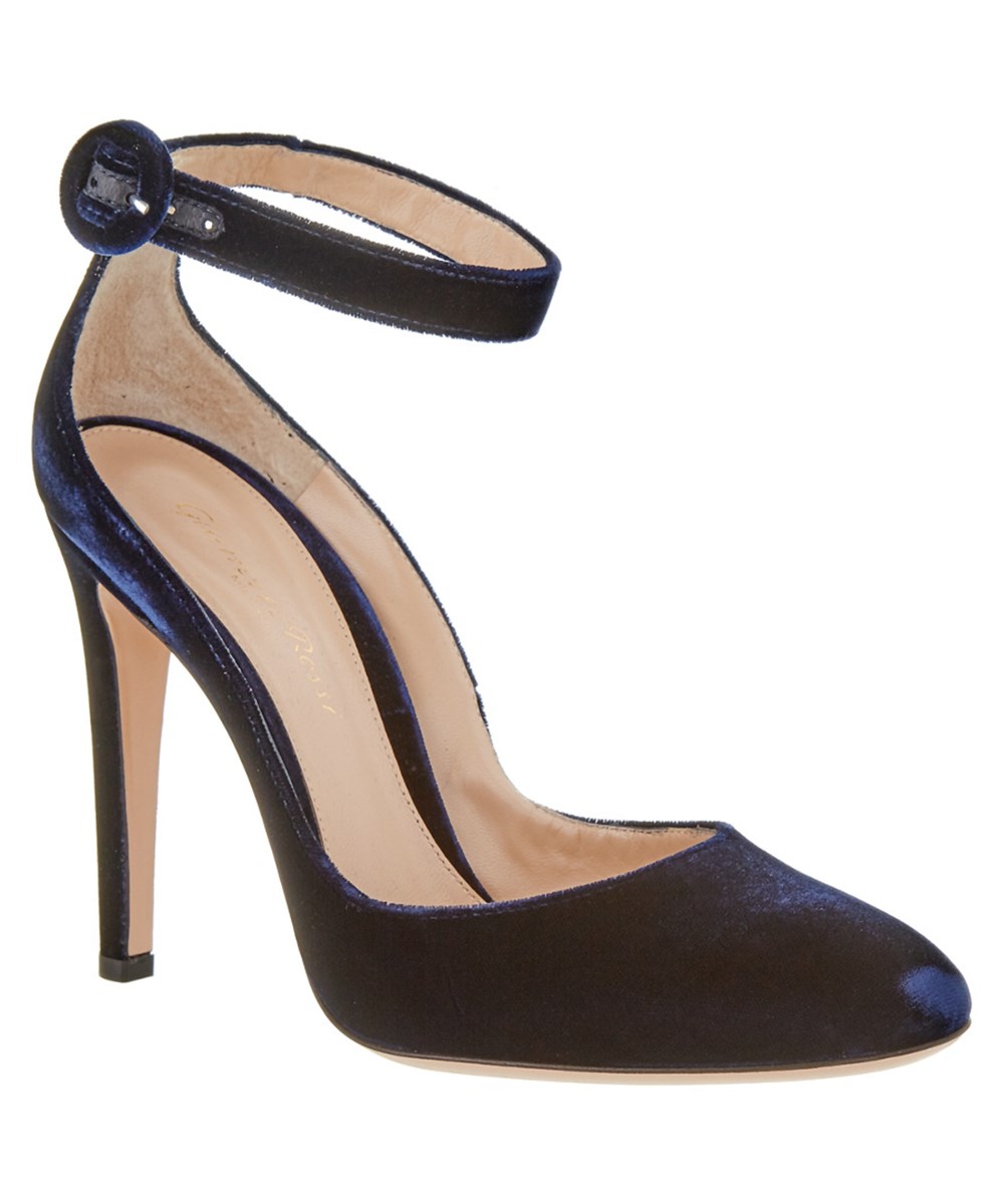 gianvito rossi ankle strap pump