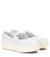 KENZO Leather sneakers