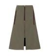 KENZO A-line cotton skirt