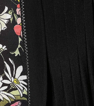 Shop 3.1 Phillip Lim / フィリップ リム Floral-printed Silk Dress In Black