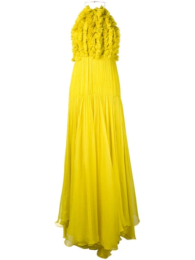 Maria Lucia Hohan Frayed Gown