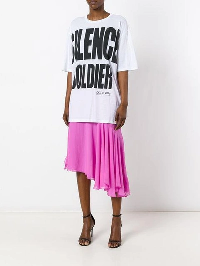 Shop Haider Ackermann Silence Soldier Print T-shirt