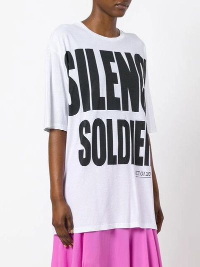 Shop Haider Ackermann Silence Soldier Print T-shirt